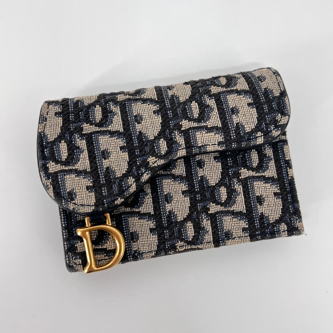 디올 오블리크 새들 여성 카드지갑 상품이미지2