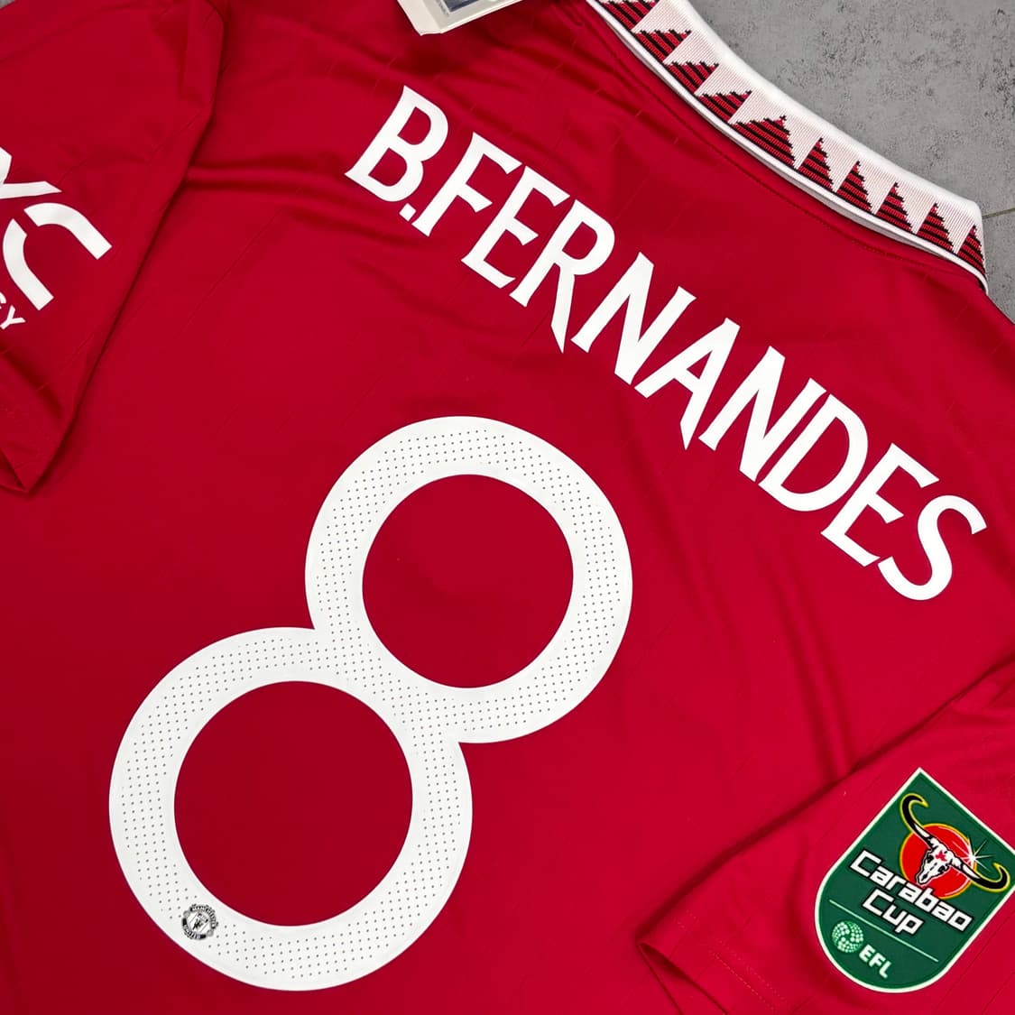 아디다스 22 23 맨체스터 유나이티드 맨유 홈 브루노 페르난데스 유니폼 상품이미지7