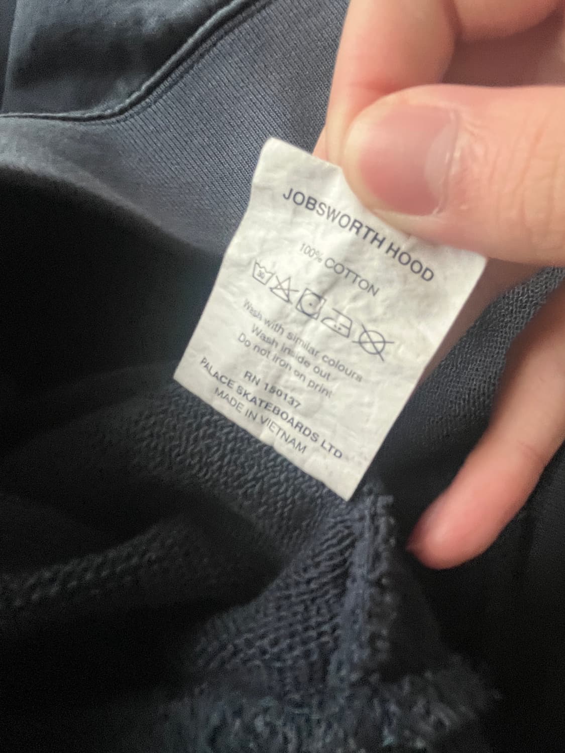 팔라스 19SS 잡스워스 후드티 상품이미지3