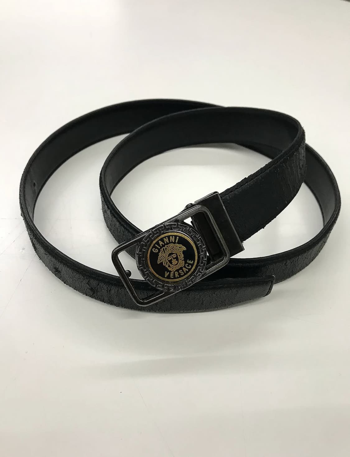 베르사체 메두사 레더 벨트 상품이미지2