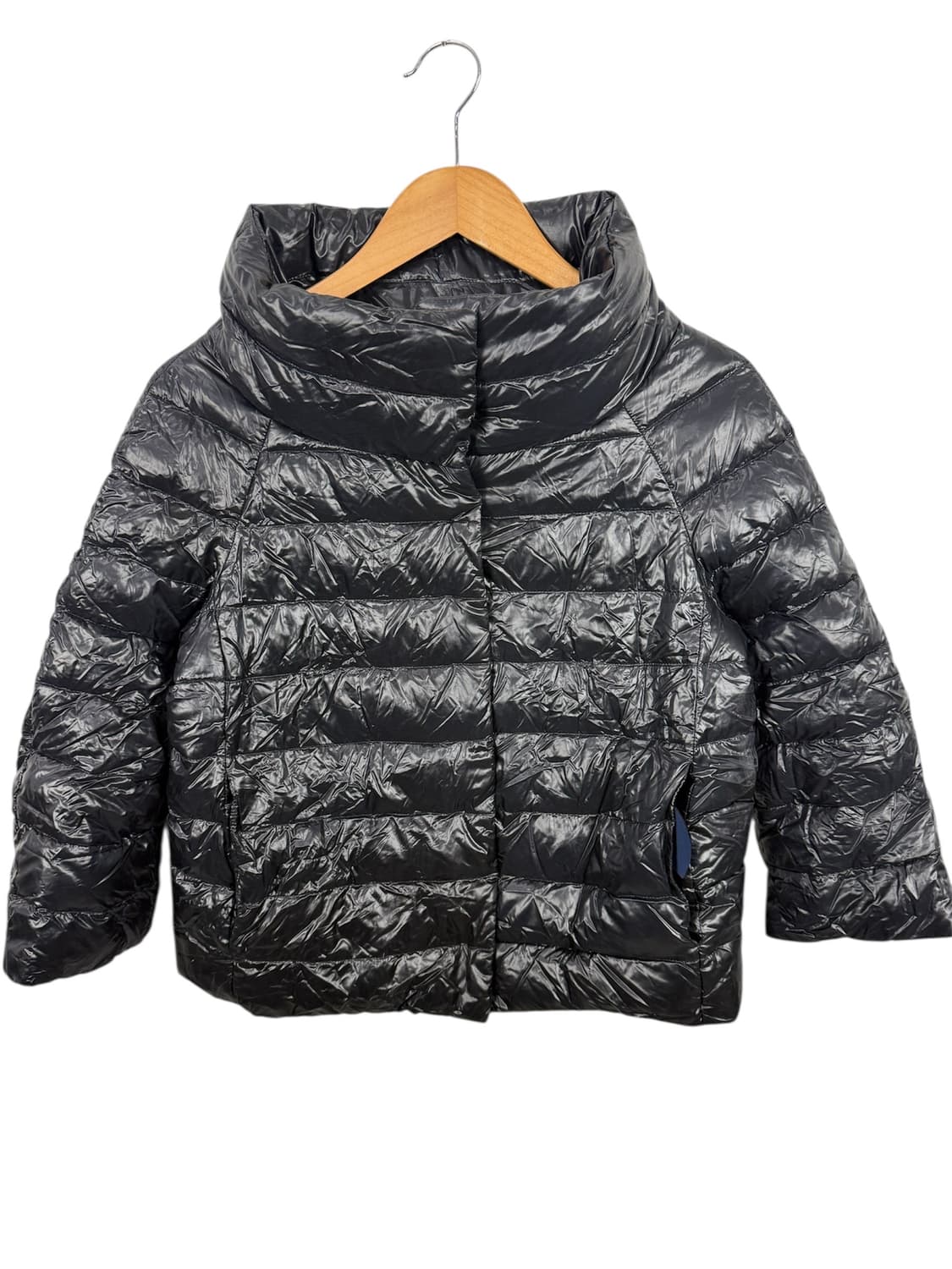 에르노 구스다운 숏 경량패딩 여성40 상태좋음 상품이미지1