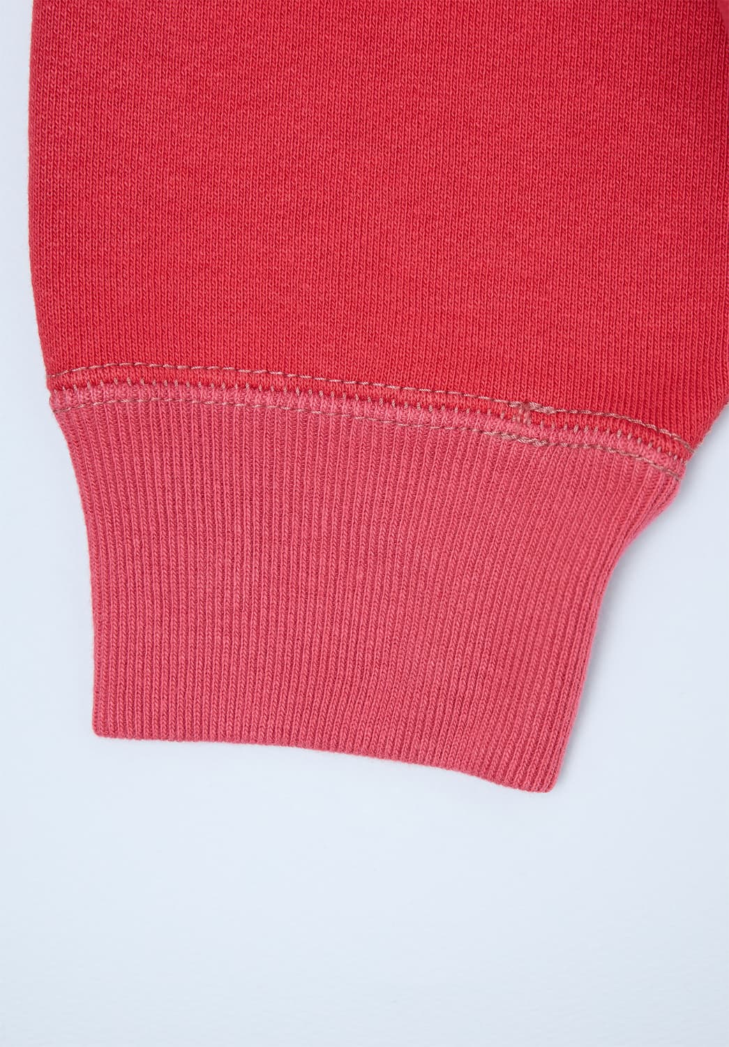 a.presse 아프레쎄 빈티지 하프집업 세일러 후드 레드 상품이미지4