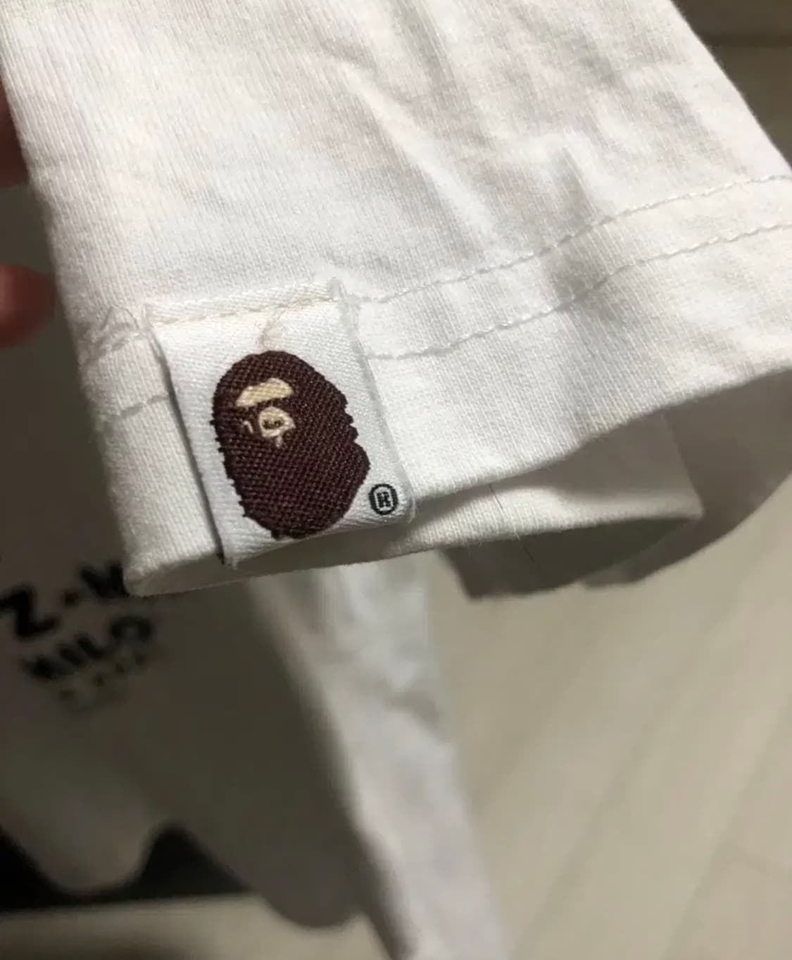 베이프 배드바츠마루 베이비마일로 산리오 반팔 티셔츠 상품이미지3