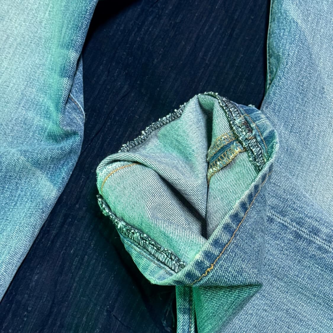 리바이스 501 스트레이트 핏 데님 팬츠 34 상품이미지4