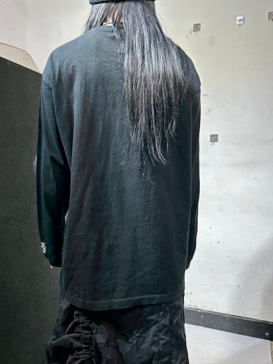 일본빈티지 아니마 지뢰계 소녀 프린팅 롱슬리브 긴팔티 XL 상품이미지6