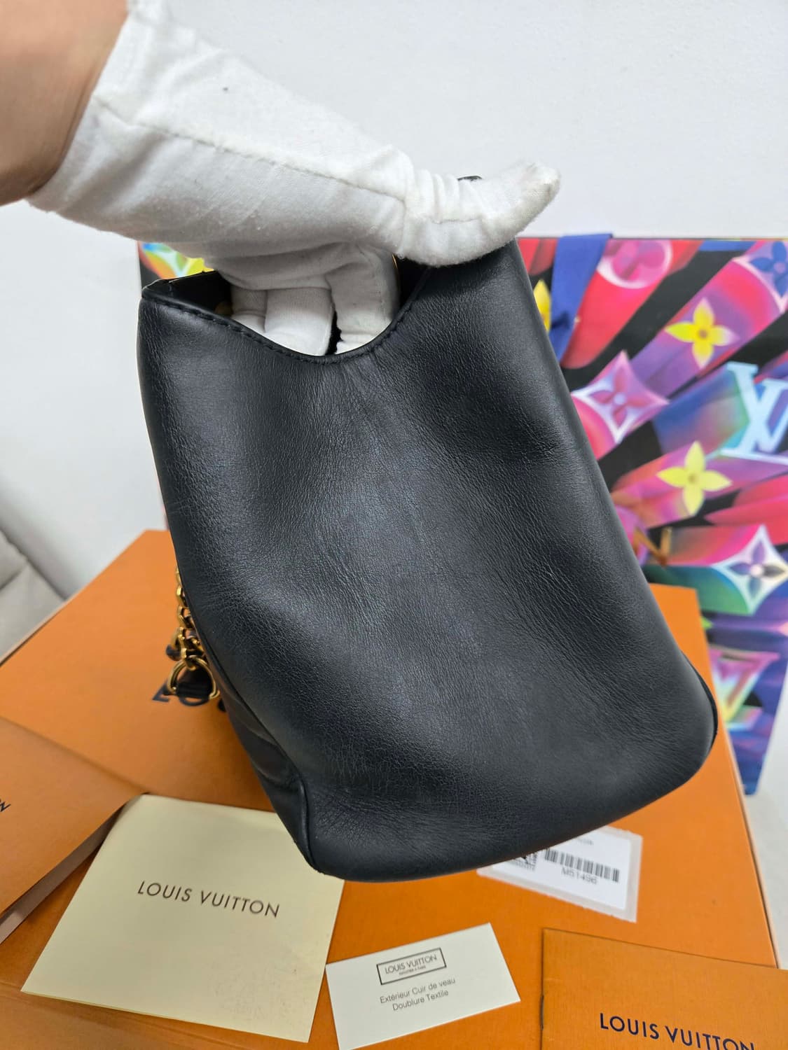 [보증서 정품] 루이비통 뉴 웨이브 체인 숄더백 상품이미지5