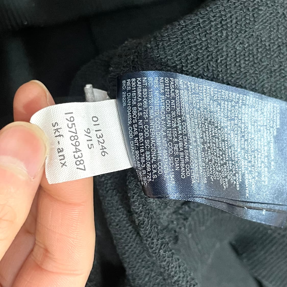 타미힐피거데님 블랙 맨투맨 여성XL 상품이미지5