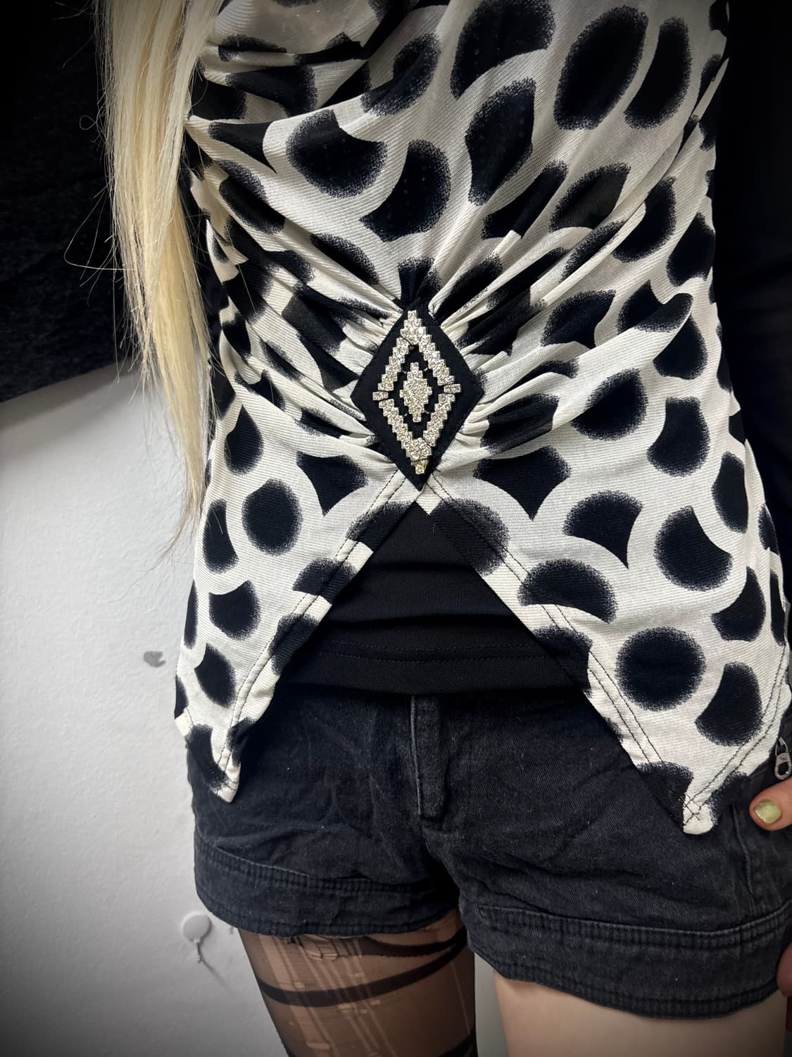 “Vintage” 00’s Layered Design Dot Patter 상품이미지2
