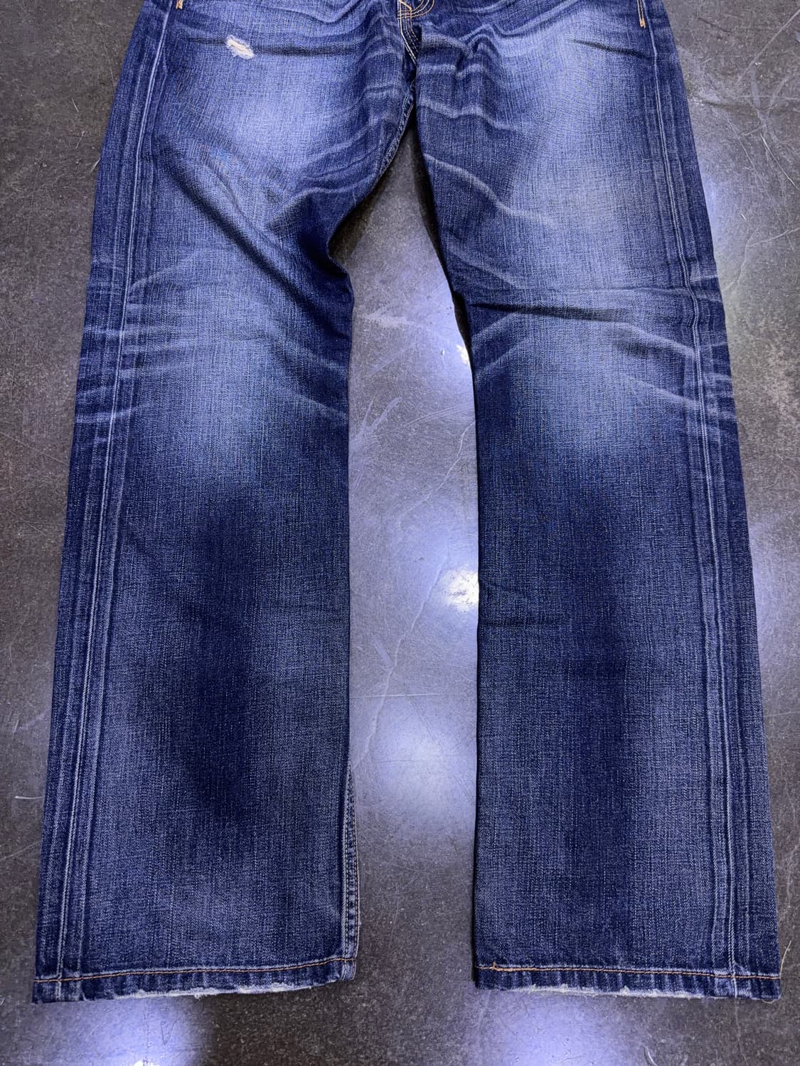 리바이스 523 스트레이트핏 빈티지 워싱 포켓 데님팬츠 34 상품이미지6