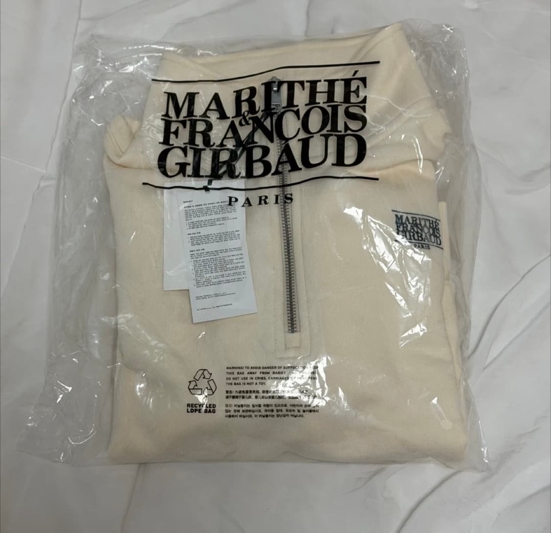 [새 상품] 마리떼 크롭 반 집업 s 상품이미지2