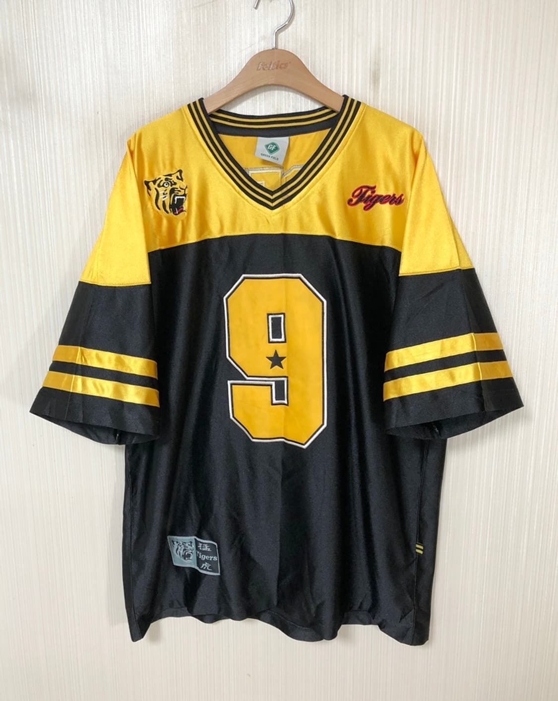 NPB 그린필드(GF) 한신타이거즈 맹호 풋볼져지 F #9 상품이미지1
