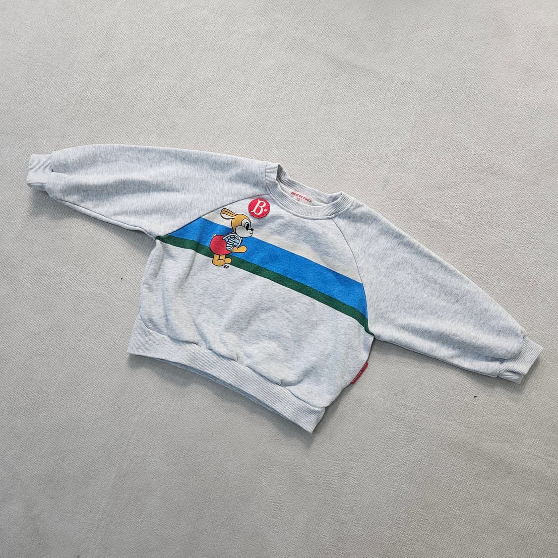 100 키즈 베베드피노 캐릭터 맨투맨 0331Y 상품이미지1