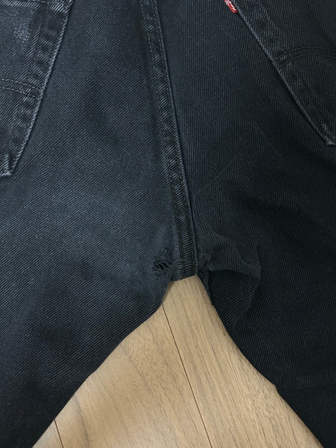 리바이스 빈티지 517 블랙 32 상품이미지4