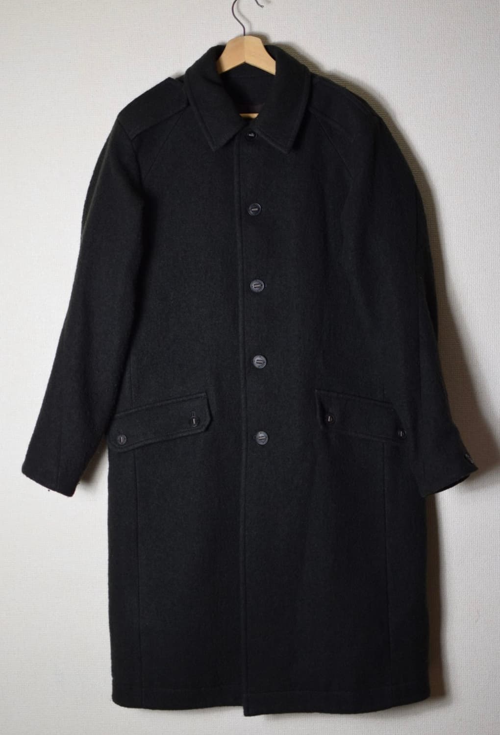 Devoa AW21 wool herringbone coat 상품이미지5