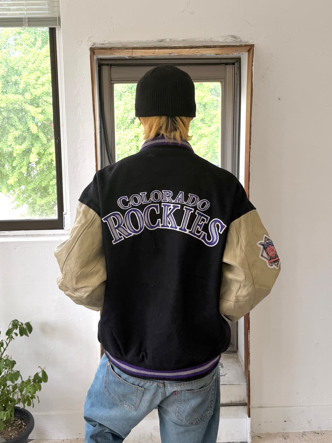 Nike 콜로라도 로키스 바시티 자켓 상품이미지6