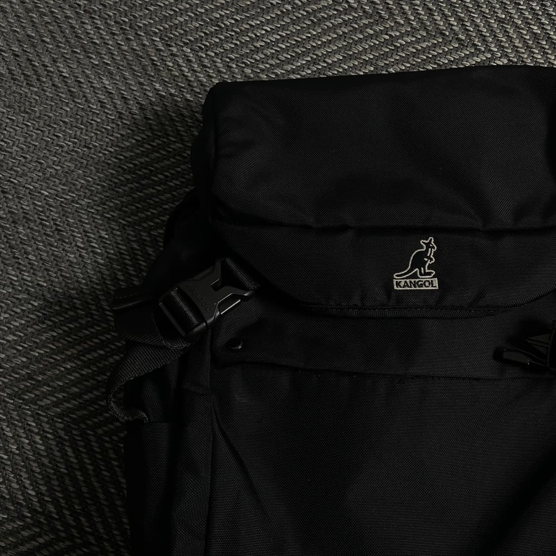 캉골 로고 패치 제이 백팩 블랙 y 4200 상품이미지5