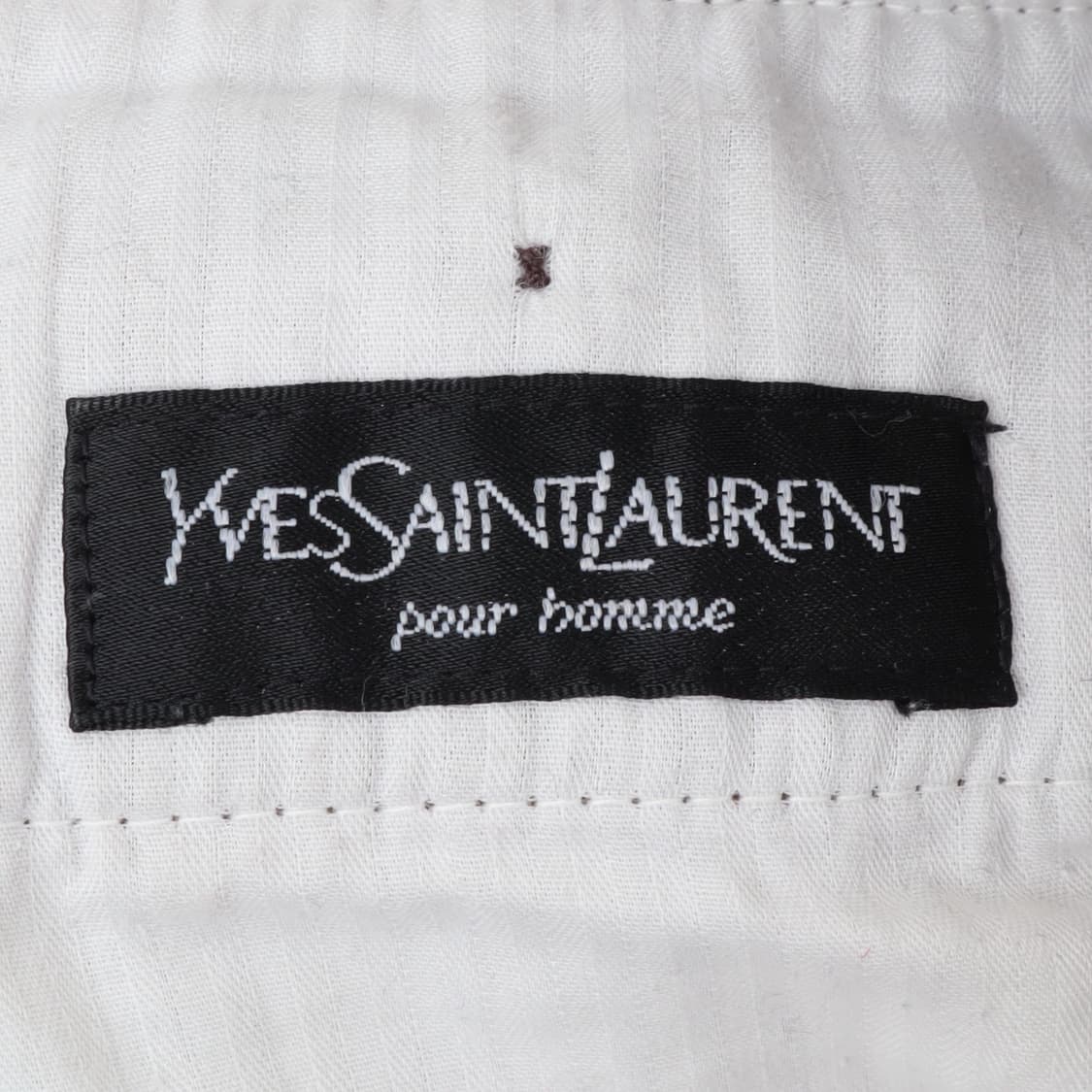 입생로랑 브라운 핀턱 코듀로이 팬츠 상품이미지8