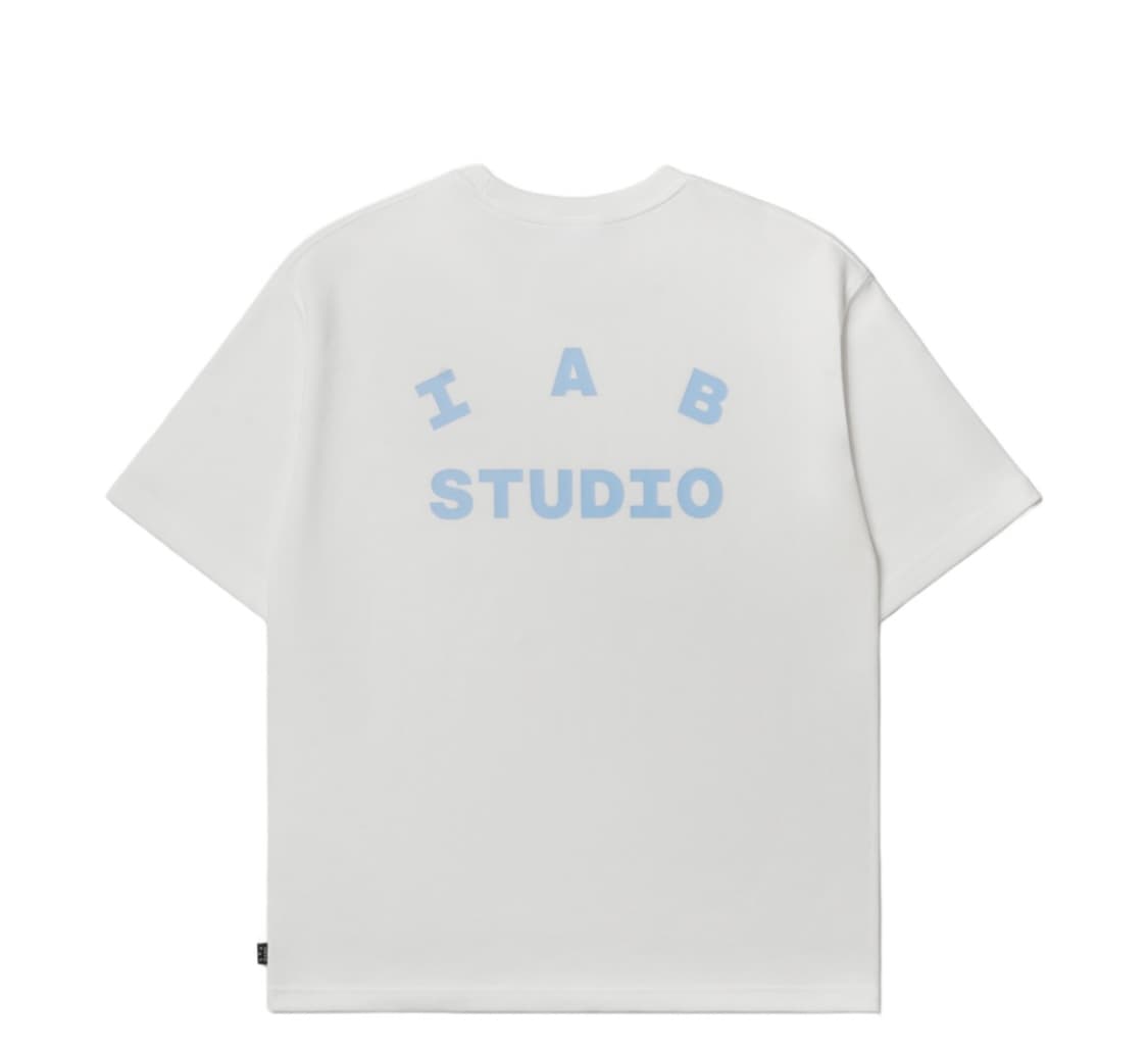 아이앱스튜디오 티셔츠 화이트 스카이블루 상품이미지1