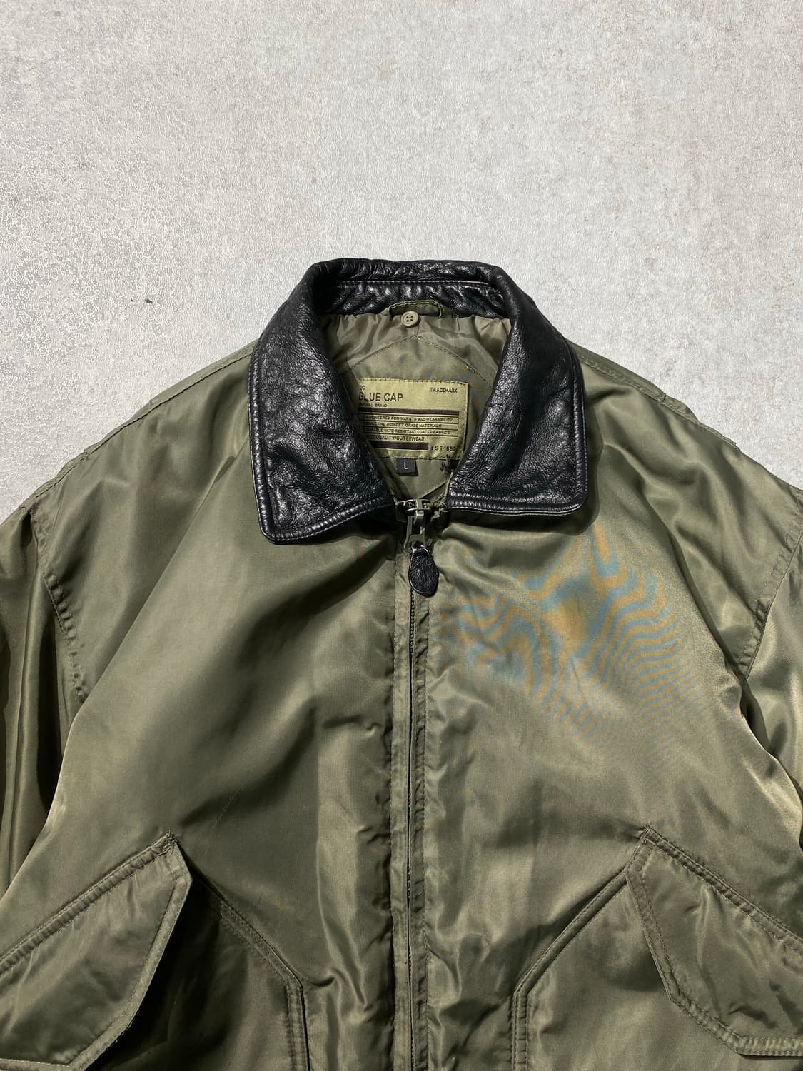 [L] Blue Cap 밀리터리 CWU-45P 플라이트 자켓 상품이미지3