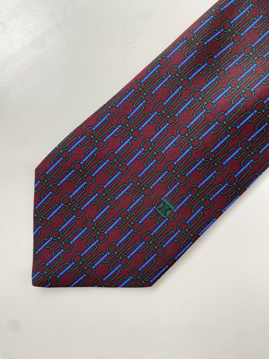 셀린느(celine) 심플로고 명품 정품 넥타이8.6cm 상품이미지6