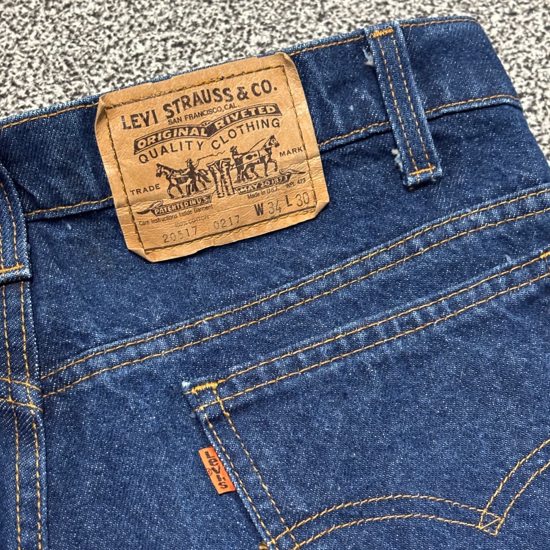 80s 빈티지 리바이스 517 허리41cm 상품이미지5