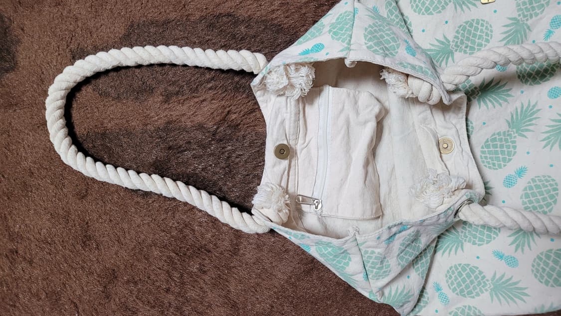 하와이 캔버스 패브릭 숄더&에코백(중대형) 상품이미지6