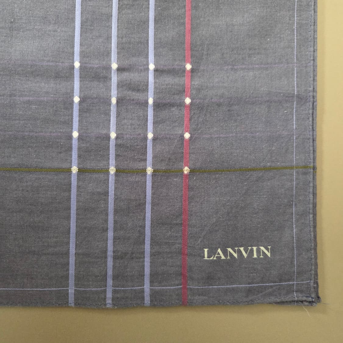 Lanvin 랑방 빈티지 명품 스카프 반다나 상품이미지2