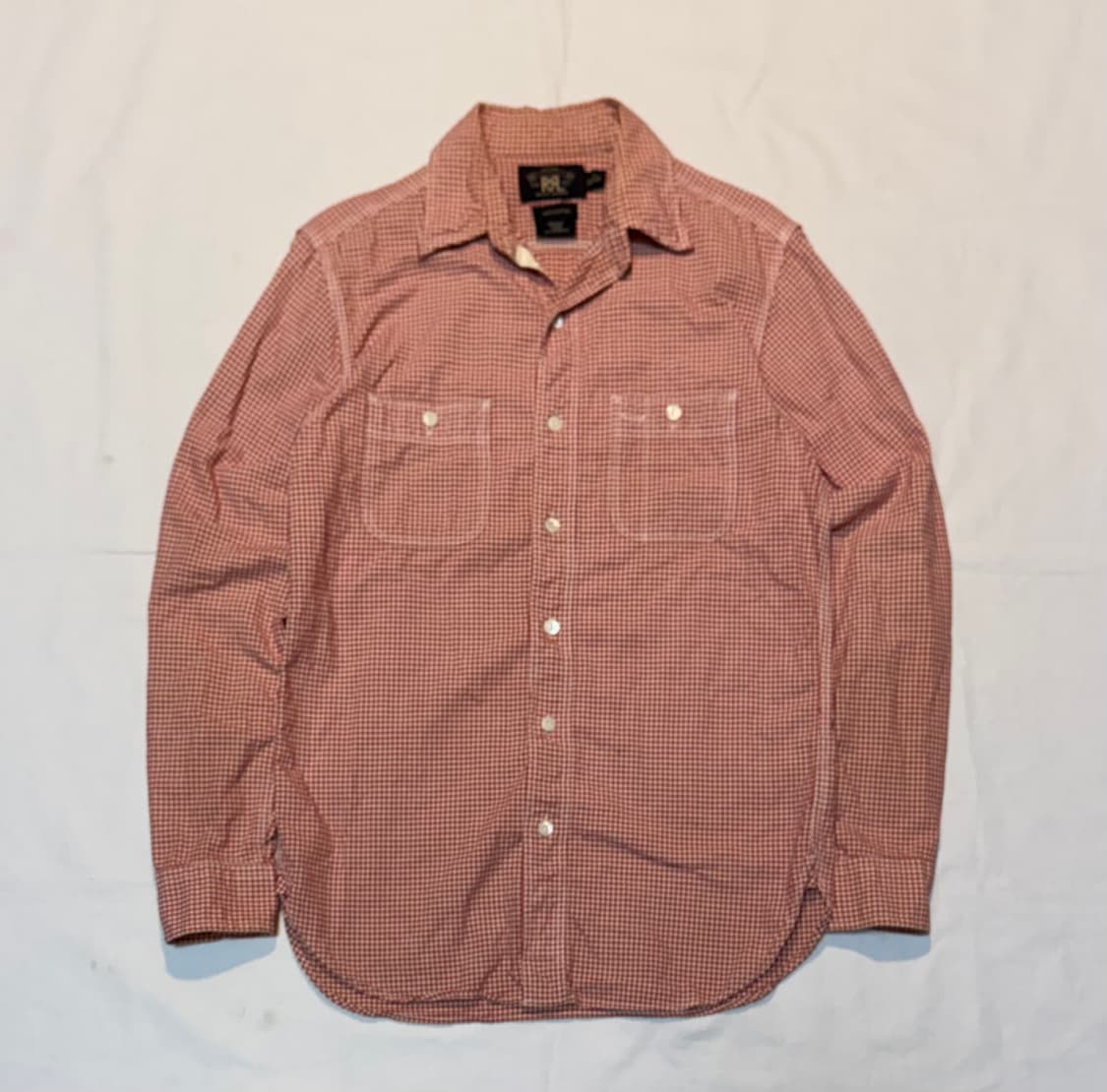 RRL 폴로 랄프로렌 투포켓 체크셔츠 상품이미지1