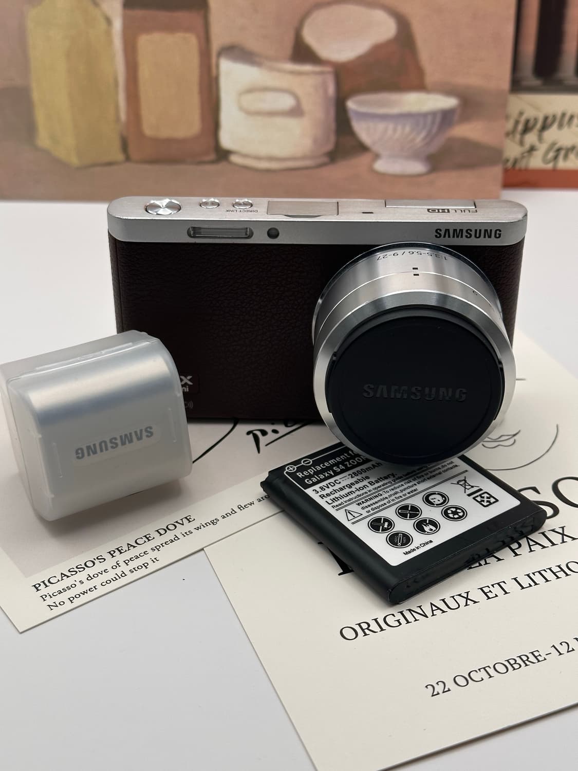 삼성 nx mini + c마운트 변환기.렌즈.필터.후드.후레쉬 상품이미지1