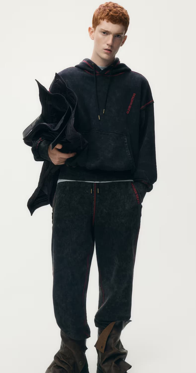 H&m 글렌마틴스 후디 glenn martens hoodie 상품이미지4