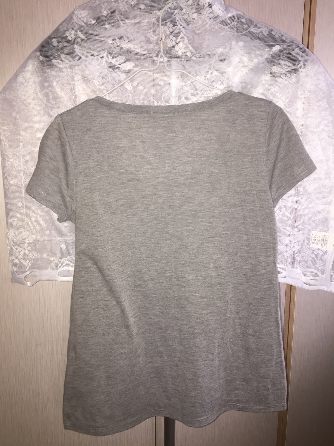 블랙 도트 스팽글 빈티지 반팔 상품이미지3