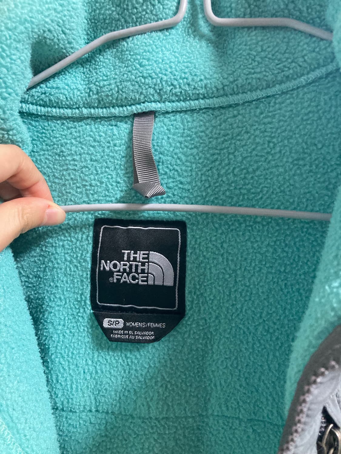 일본 빈티지 노스페이스 후리스 민트색 상품이미지8
