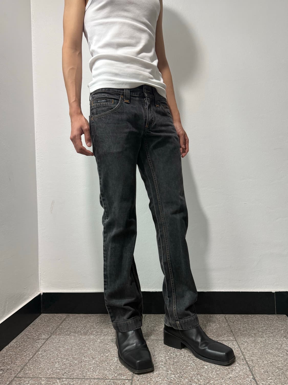 Dolce&Gabbana 00s straight plate jeans 상품이미지2