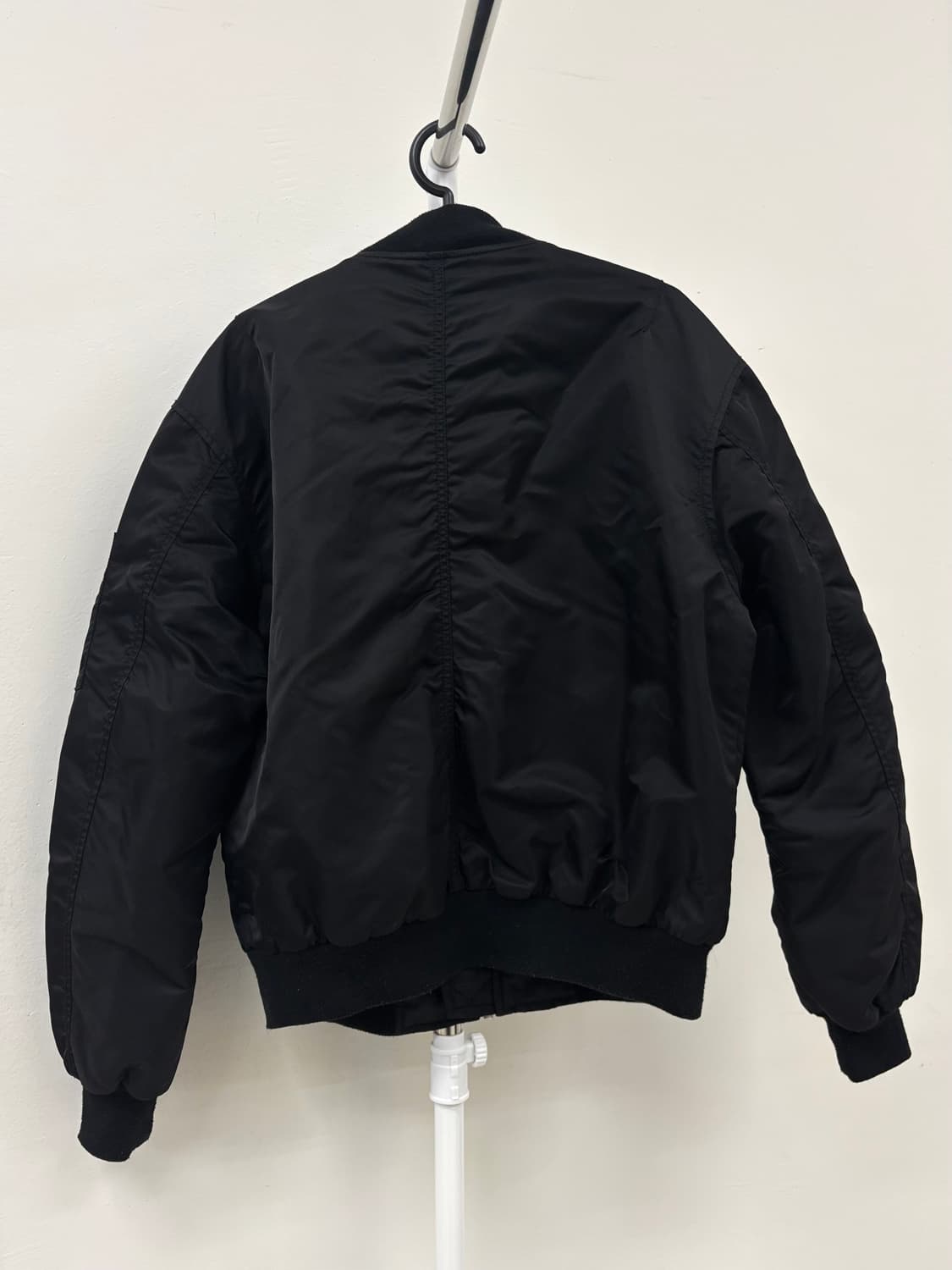 빈티지 블랙 블루종 항공점퍼 봄버자켓 상품이미지7
