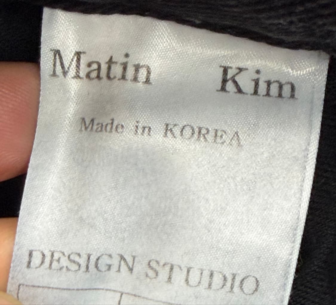 마땡킴 와이드 블랙 데님 팬츠 상품이미지7