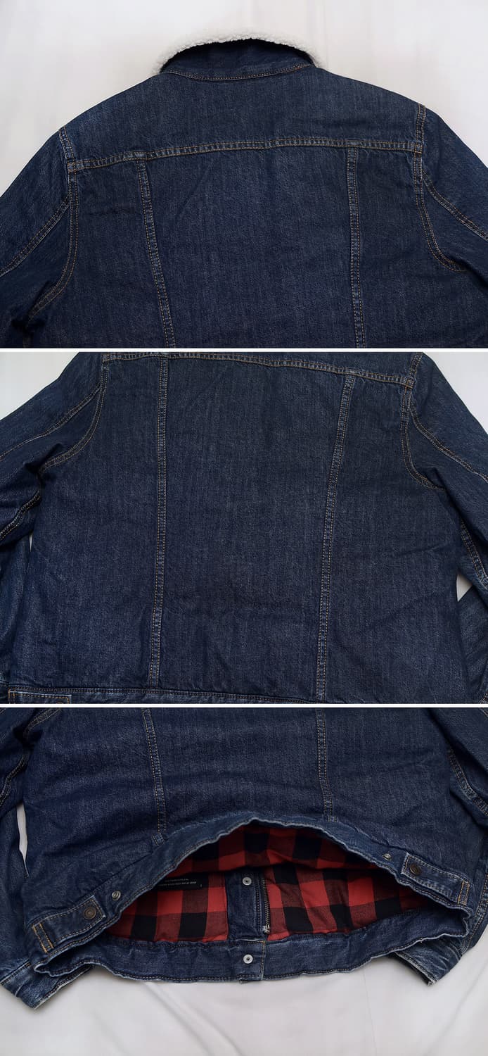 리바이스 구스다운 프리미엄 쉐르파 트러커 자켓 (XL / 95-100) 상품이미지5