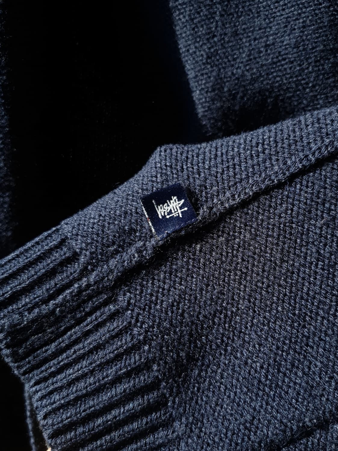 90s STUSSY sweater hood zip-up 상품이미지10