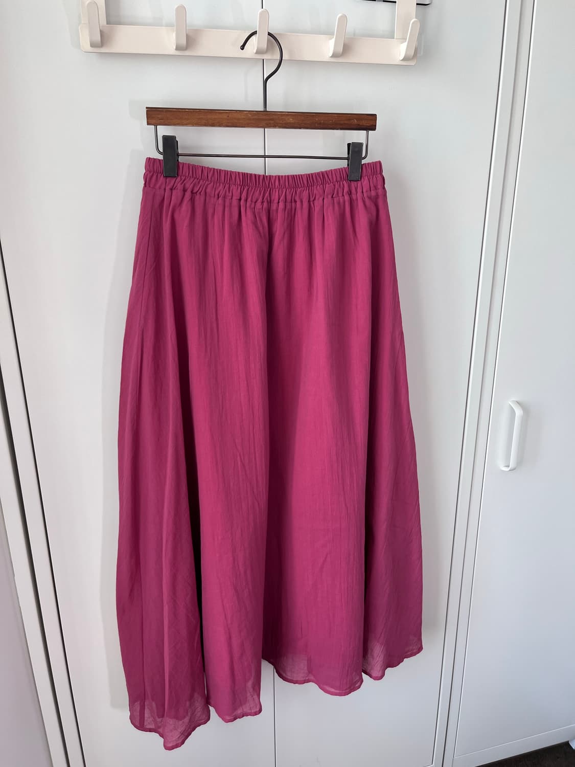 Vintage 하구미 핫핑크 롱 스커트 상품이미지7