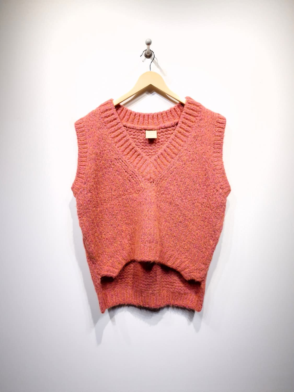 가니송(GANISONG) 코튼 캔디 울니트 베스트 상품이미지3