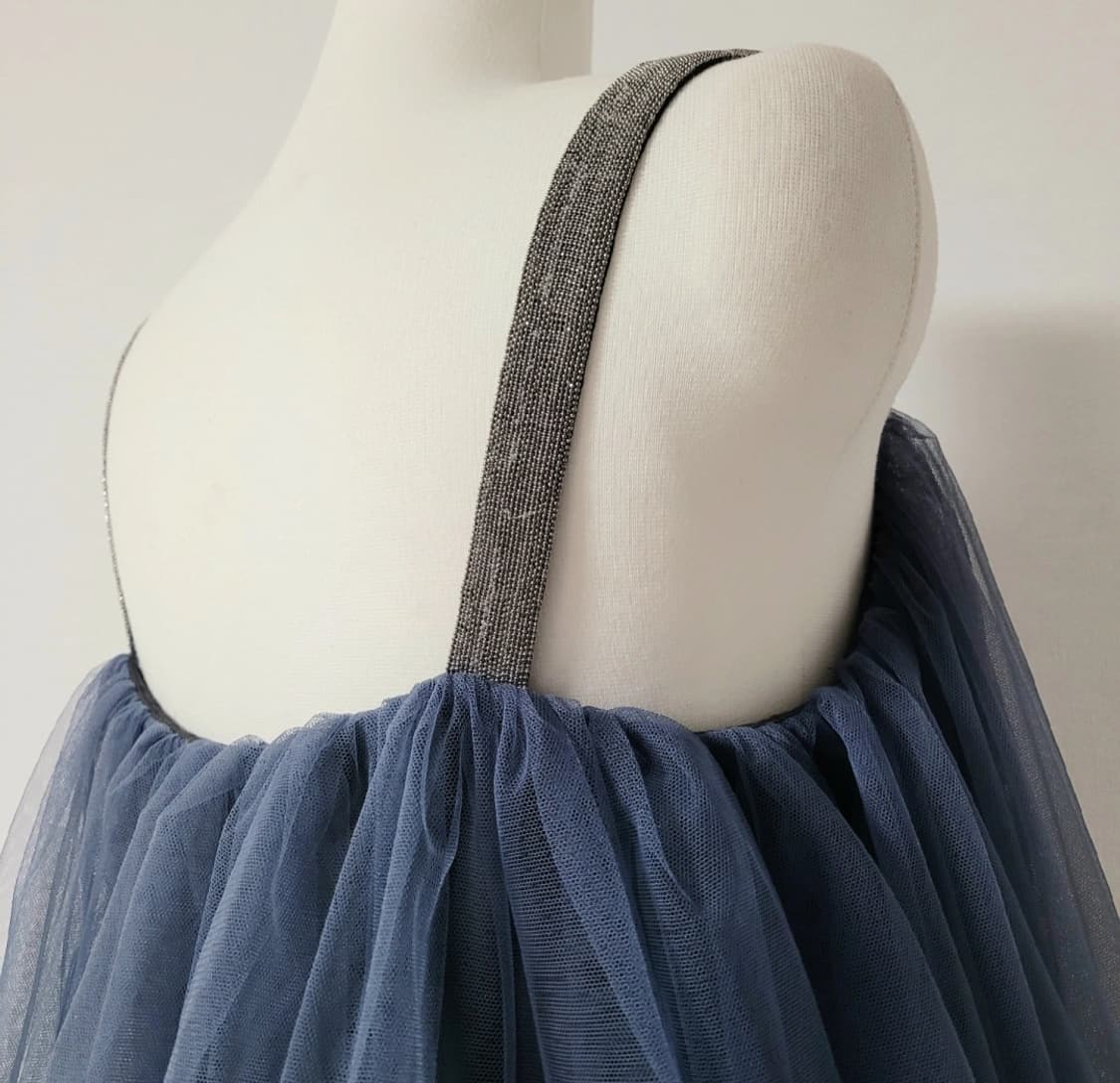 브루넬로 쿠치넬리 모닐리스트랩 샤 탑 레이어드 블라우스 (55/표기M) 상품이미지5