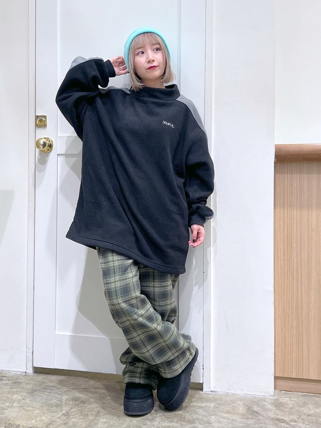 엑스걸 X-girl Heavy Weight Flannel Pants 상품이미지6