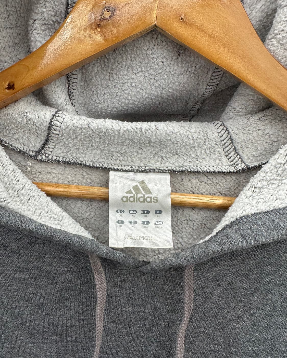 (XL)00'S 아디다스 빅로고 후드-M1307 상품이미지2