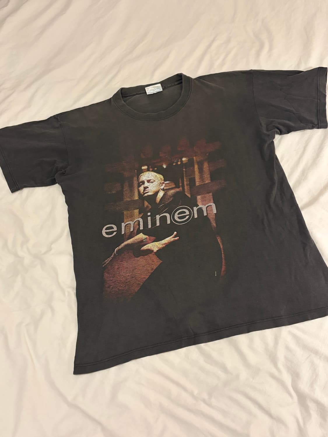 [XL] Rare ! 90-00’s  Eminem 에미넴 부틀랙 랩티셔츠 상품이미지1