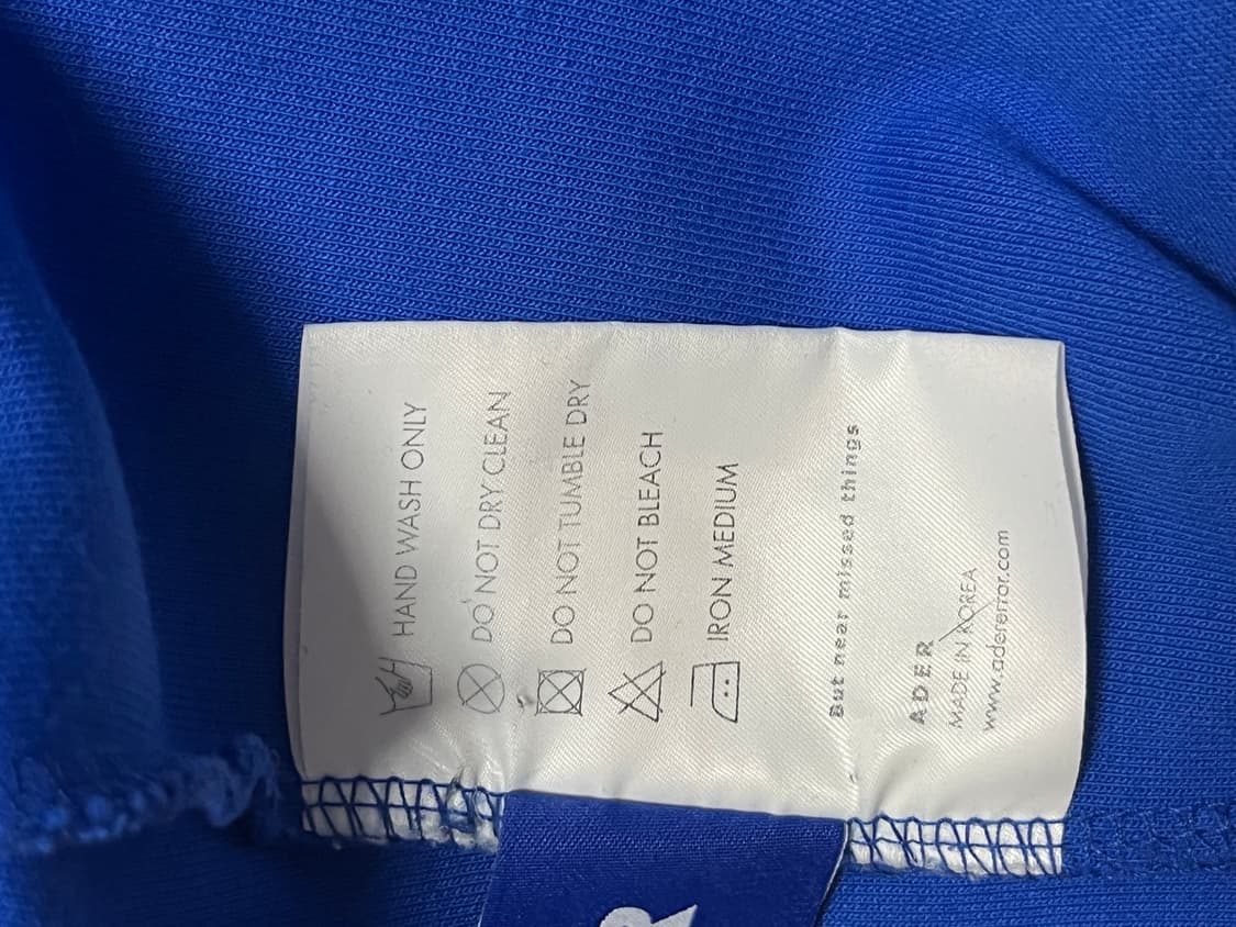 아더에러 블루 맨투맨 A1 상품이미지4