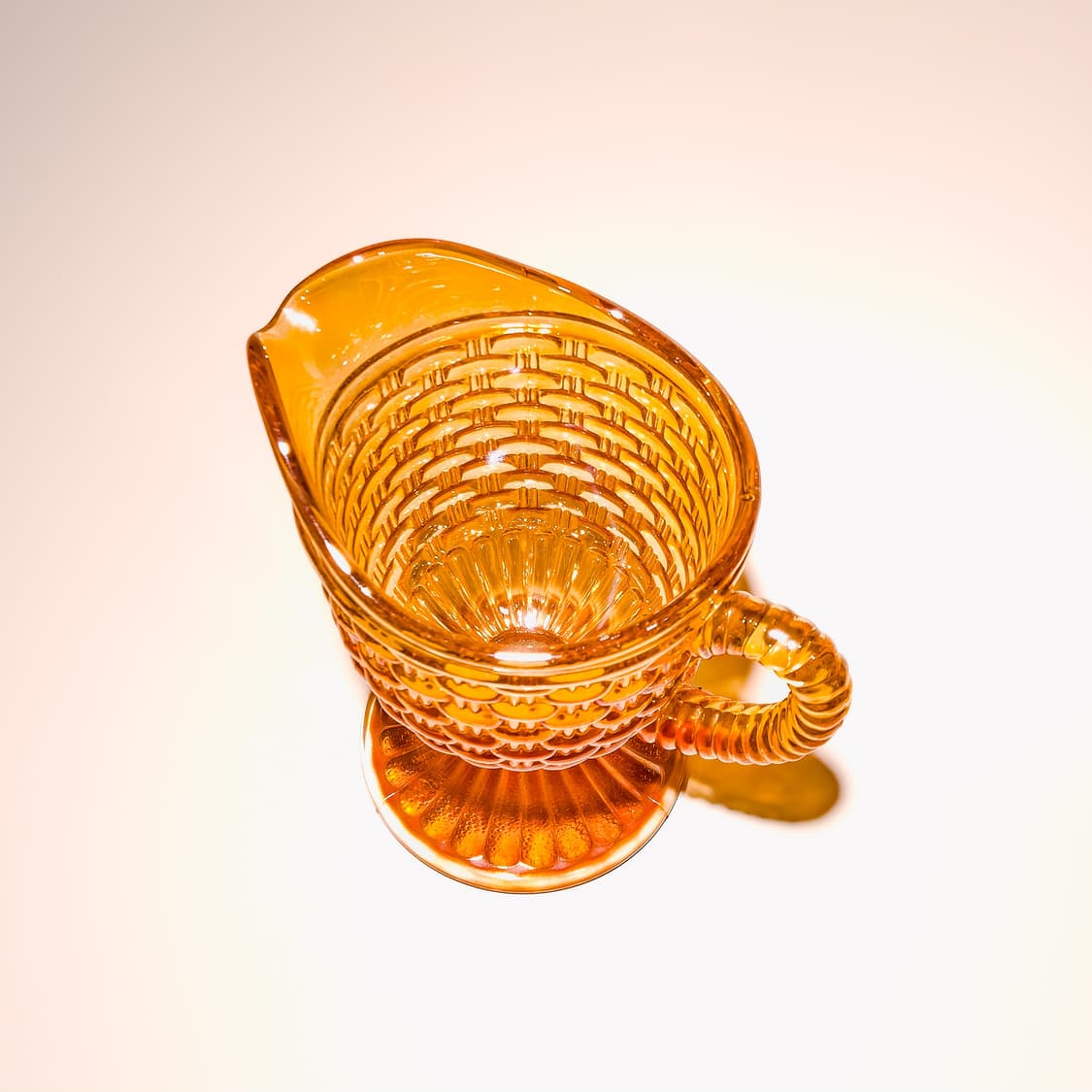 60s Imperial Glass Carnival Pitcher 상품이미지4