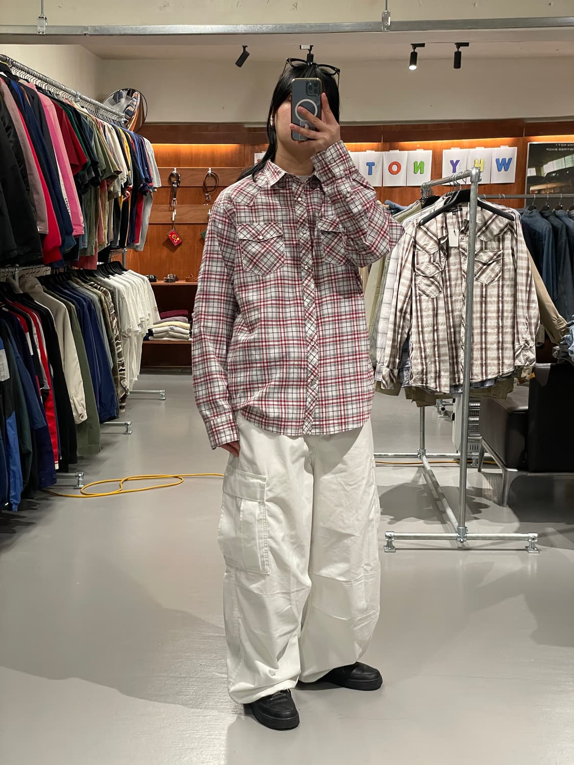 빈티지 웨스턴 셔츠   상품이미지5