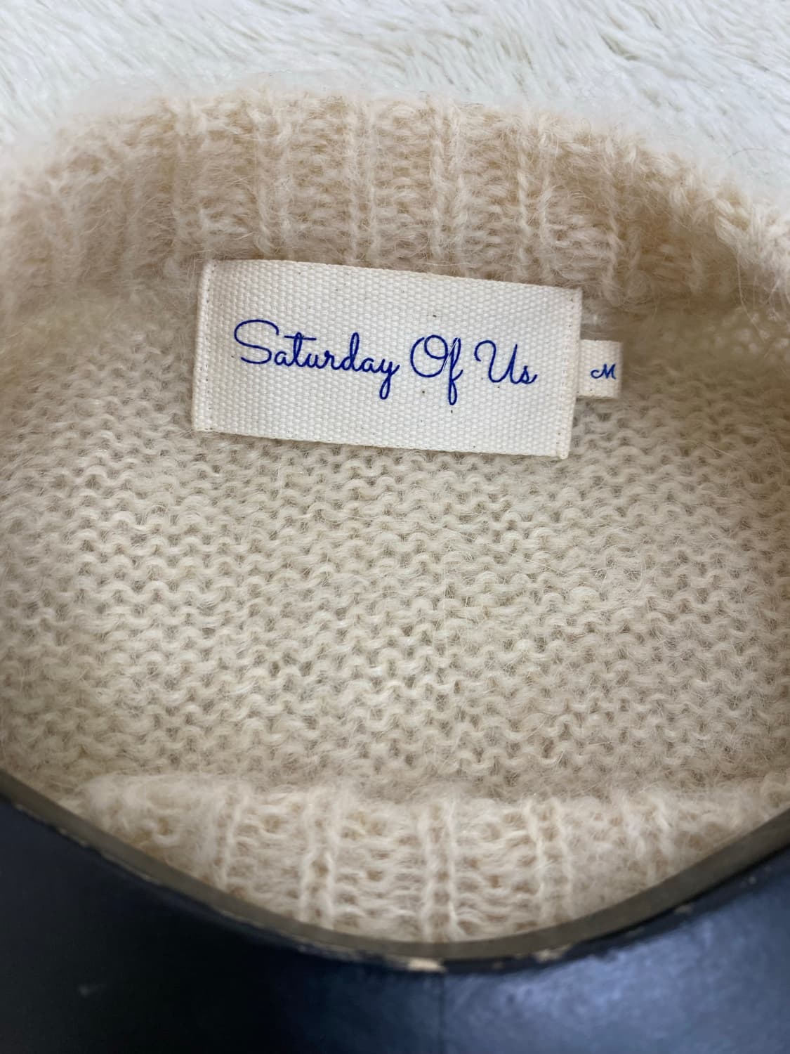 Saturday Of Us  알파카 모헤어니트 M 상품이미지7