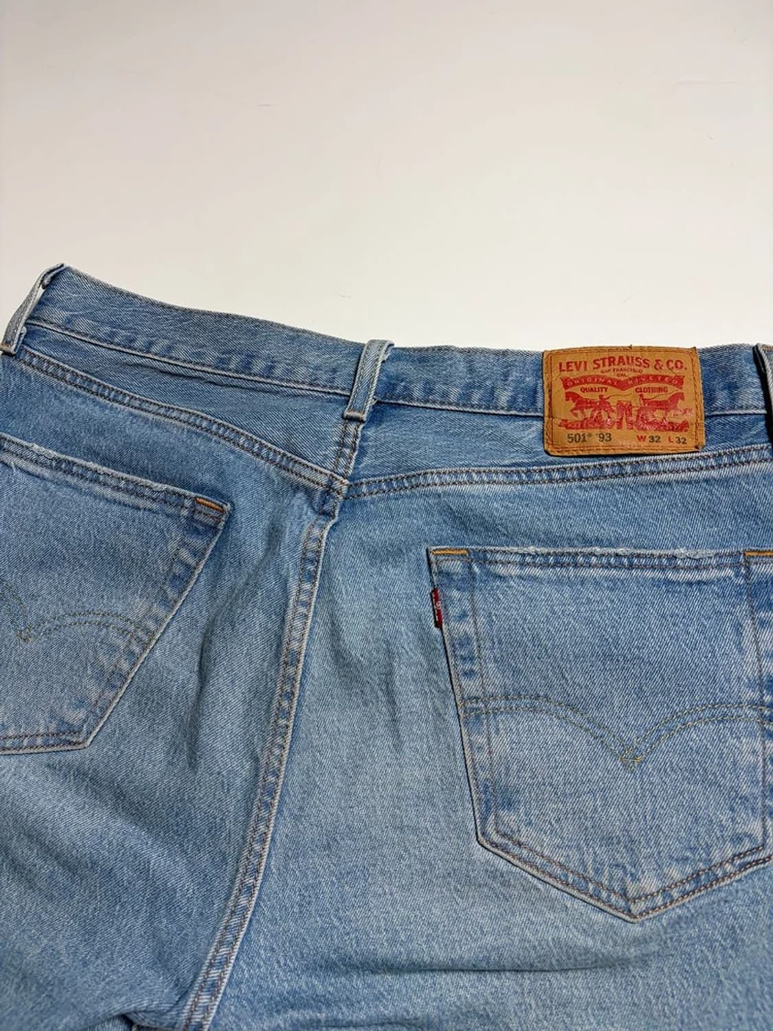 리바이스 00's 501 스트레이트 데님 팬츠 R1475 상품이미지5