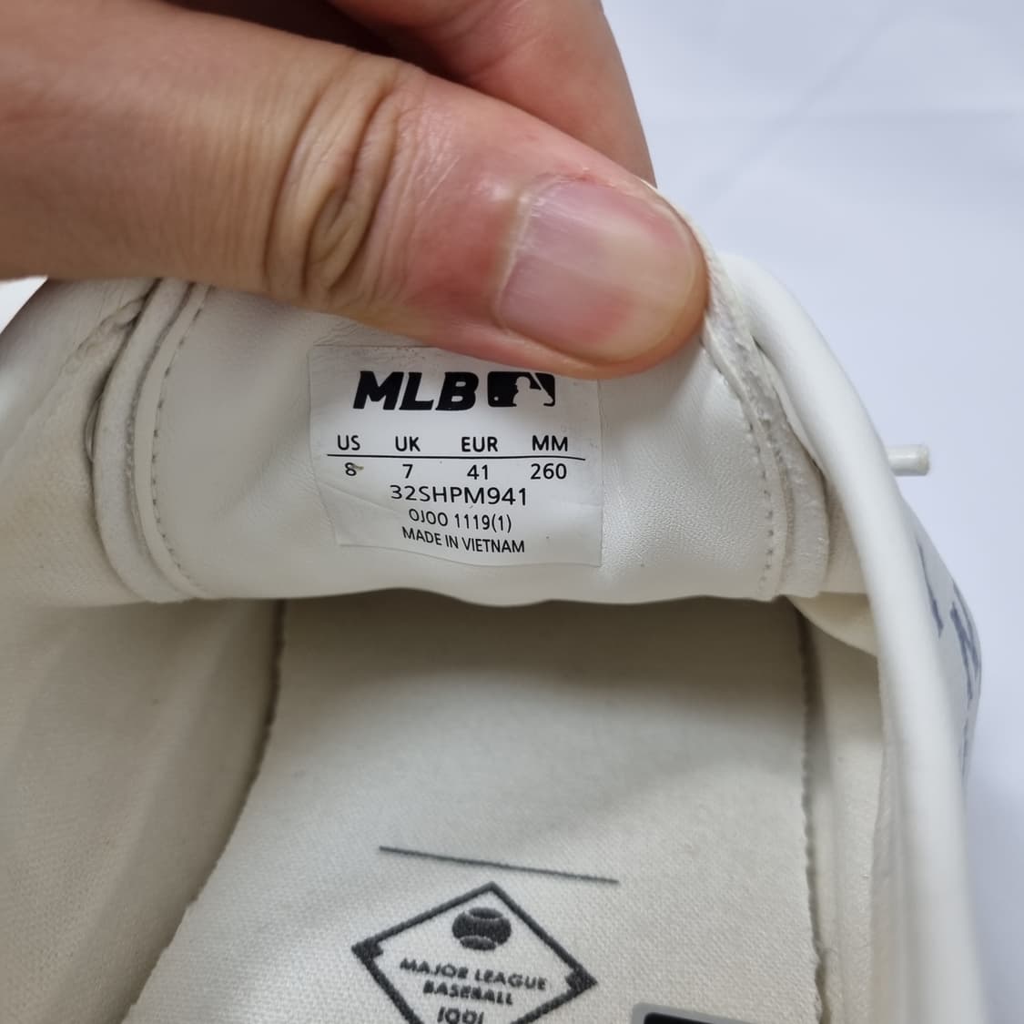 260 엠엘비 mlb 모노 캔버스 스니커즈 운동화 상품이미지7