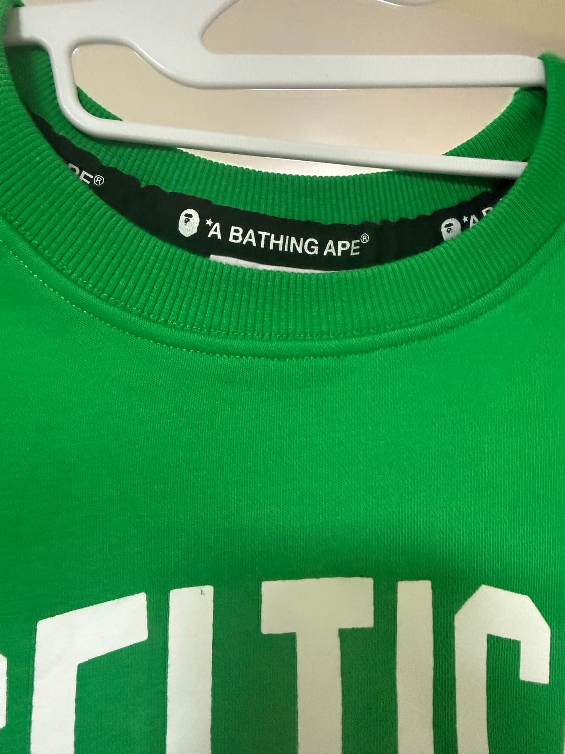 BAPE x NBA 셀틱스 맨투맨 L사이즈 상품이미지3